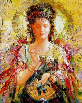  Buddhism Oil Painting - Bodhisattva Quan Yin Buddhism